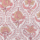 Beliani Throw Cushion PICEA 45 x 45 cm Cotton Red Floral Pattern 5