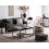 Beliani Sofa 2 Seater KALMAR Fabric Dark Grey 2