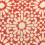 Beliani Throw Cushion CEIBA 45 x 45 cm Cotton Red Geometric Pattern 5