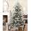 Beliani Artificial Snowy Christmas Tree BRISCO 180 cm White 2