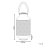 Beliani Lantern CORON 34 cm Metal Black 3