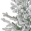 Beliani Artificial Snowy Christmas Tree LED BRISCO 180 cm White 5
