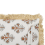 Beliani Throw Cushion OMORIKA 45 x 45 cm Cotton White Floral Pattern 6