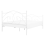 Beliani Bed Metal DINARD 140 x 200 cm (EU Double) White 5