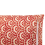 Beliani Throw Cushion RHUS 45 x 45 cm Cotton Red Geometric Pattern 6