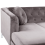 Beliani Corner Sofa 3 Seater FLEN Velvet Grey Right Hand 10