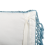 Beliani Throw Cushion PALLIDA 45 x 45 cm Cotton Blue Floral Pattern 11