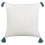 Beliani Throw Cushion CORNUS 45 x 45 cm Cotton Blue Floral Pattern 5