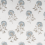 Beliani Throw Cushion CORNUS 45 x 45 cm Cotton Blue Floral Pattern 2