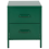 Beliani 2 Drawer Bedside Table MALAVI Metal Green 4
