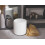 Beliani Storage Pouffe MARYLAND Faux Leather White 2