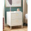 Beliani 2 Drawer Bedside Table KYLEA Metal White 4