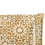 Beliani Throw Cushion CEIBA 45 x 45 cm Cotton Beige Geometric Pattern 4