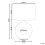 Beliani Table Lamp VENTA Ceramic White 3