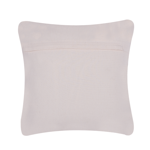Beliani Set of 2 Decorative Cushions NELLAD 45 x 45 cm Leather Grey Patchwork 2