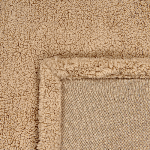 Beliani Blanket MIRGE 125 x 150 cm Beige 2