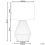 Beliani Table Lamp MALEWA Paper Rope Natural 3