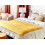 Beliani Blanket JALKINI 130 x 170 cm Yellow 2
