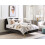 Beliani Bed Velvet FLAYAT 140 x 200 cm (EU Double) Black 2