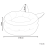 Beliani Pet Bed KEPEZ Fabric Grey 4