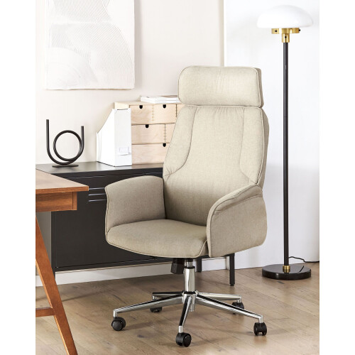 Beliani Office Chair PILOT Beige 1
