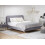 Beliani Bed Velvet FLAYAT 140 x 200 cm (EU Double) Grey 2