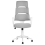 Beliani Office Chair GRANDIOSE Grey 4