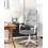 Beliani Office Chair GRANDIOSE Grey 2