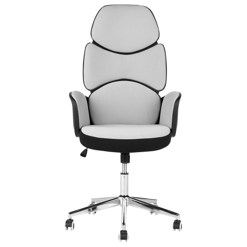 Beliani Office Chair SPLENDID Light Grey 1