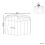 Beliani Pouffe MURIETTA Velvet Mustard 3