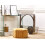 Beliani Pouffe MURIETTA Velvet Mustard 2
