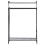 Beliani Towel Stand GLADIS Metal Black 4