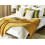 Beliani Blanket YARSA Cotton 125 x 150 cm Mustard 4