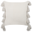 Beliani Throw Cushion ROCHEA 45 x 45 cm Cotton Black Striped 3