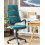 Beliani Office Chair GRANDIOSE Blue 4