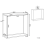 Beliani Console Table DELANO Tempered Glass Black 3