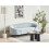 Beliani Sofa 2 Seater SAVAR Velvet Light Blue 4