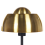 Beliani Table Lamp SENETTE Metal Black/ Gold 5