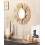 Beliani Wall Mirror PASAKU 60 cm 60 cm Rattan Natural 2