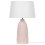 Beliani Table Lamp ZARIMA Ceramic Pink 4