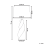 Beliani Table Lamp BELAYA Ceramic Grey 3