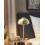 Beliani Table Lamp SENETTE Metal Gold 2