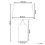 Beliani Table Lamp GEORGINA Ceramic Blue 3