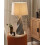 Beliani Table Lamp BELAYA Ceramic Grey 2