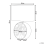 Beliani Table Lamp KHERLEN Ceramic Silver 3