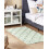 Beliani Rug HATAY Light Green 80 x 150 cm Cotton 7