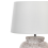 Beliani Table Lamp MAREB Ceramic Beige 5