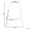 Beliani Table Lamp MENA Metal Gold 3