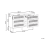 Beliani 6 Drawer Chest PEROTE Rattan Light Brown 3