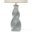 Beliani Table Lamp BELAYA Ceramic Grey 5